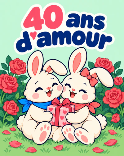 40 ans d’amour