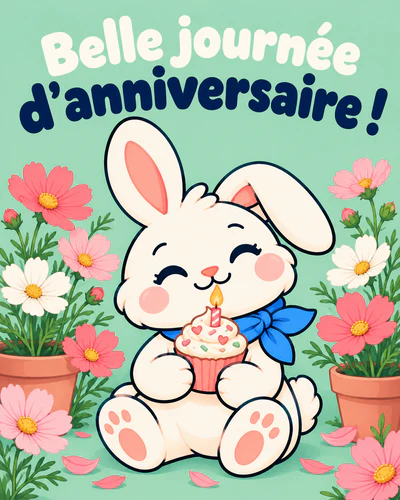 Belle journée d’anniversaire !