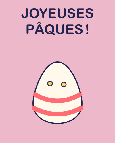 Joyeuses Pâques !