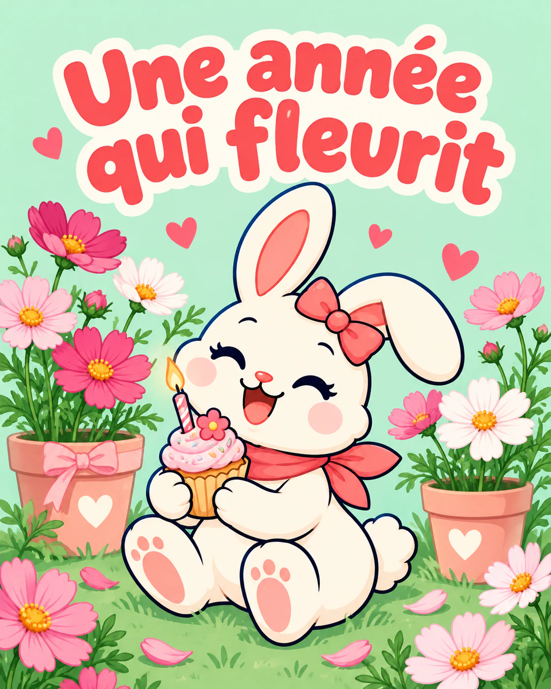 Une année qui fleurit