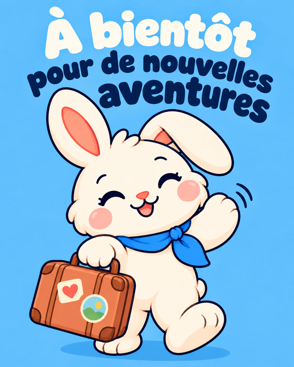 À bientôt pour de nouvelles aventures