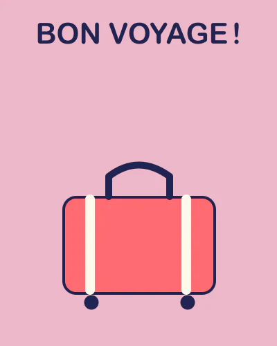 Bon voyage !