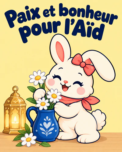 Paix et bonheur pour l’Aïd
