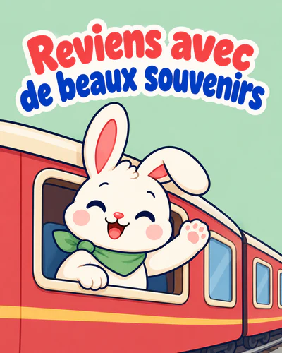 Reviens avec de beaux souvenirs
