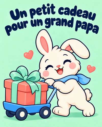 Un petit cadeau pour un grand papa