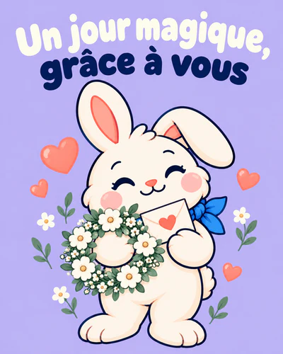 Un jour magique, grâce à vous