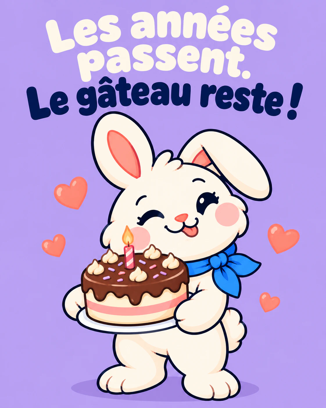 Les années passent. Le gâteau reste !