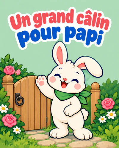 Un grand câlin pour papi