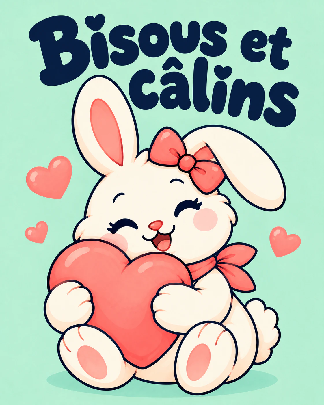 Bisous et câlins