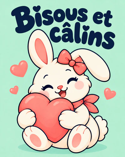 Bisous et câlins