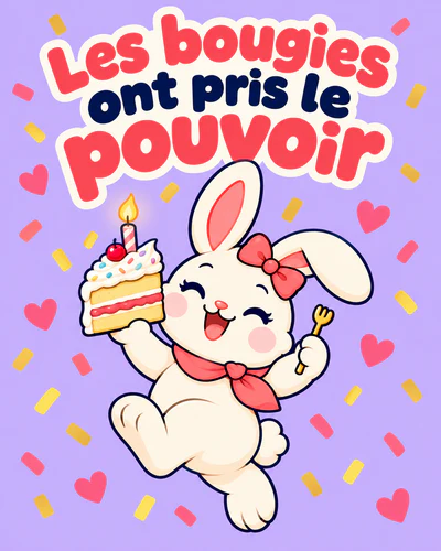 Les bougies ont pris le pouvoir