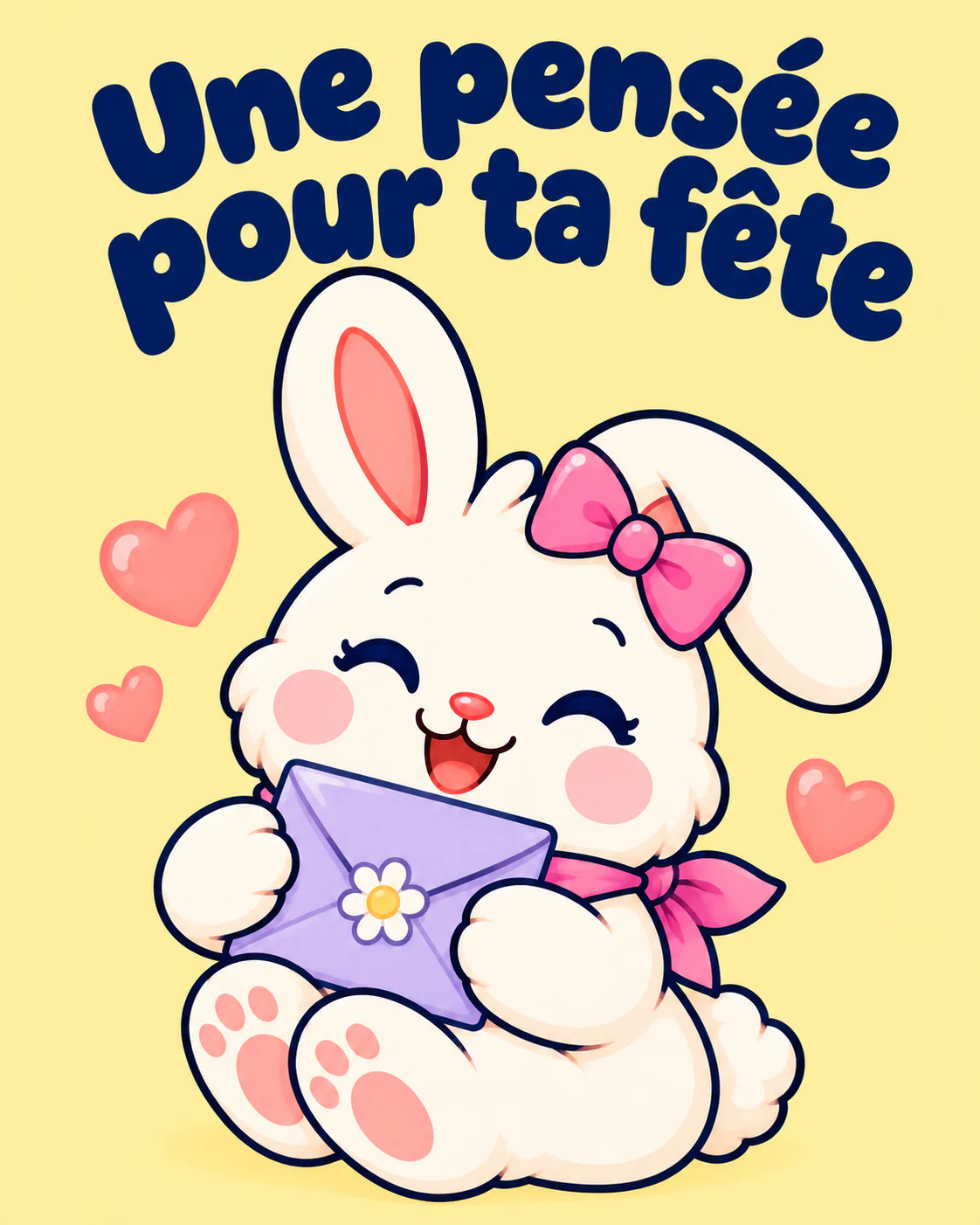 Une pensée pour ta fête