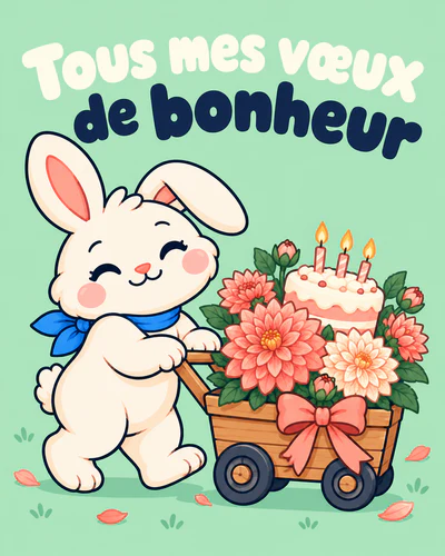 Tous mes vœux de bonheur