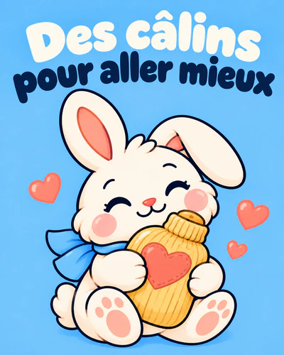 Des câlins pour aller mieux