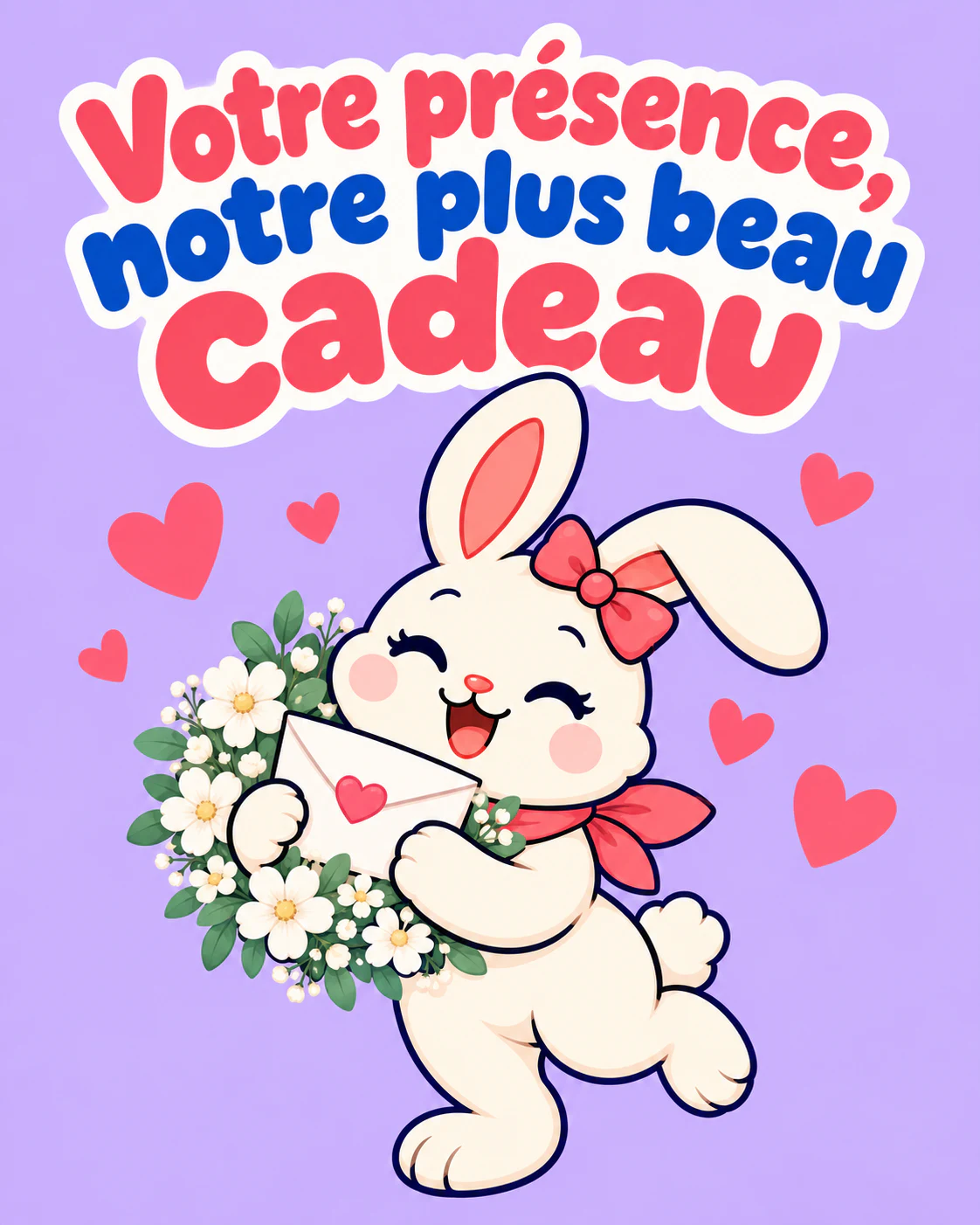 Votre présence, notre plus beau cadeau