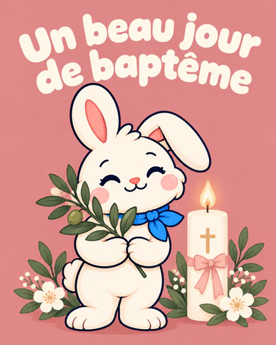 Un beau jour de baptême