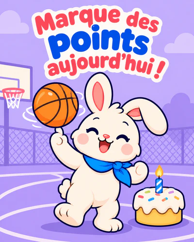 Marque des points aujourd’hui !