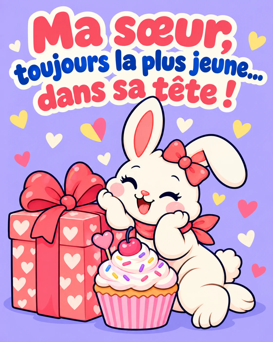 Ma sœur, toujours la plus jeune… dans sa tête !