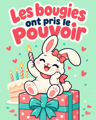 Les bougies ont pris le pouvoir