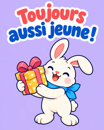 Toujours aussi jeune !