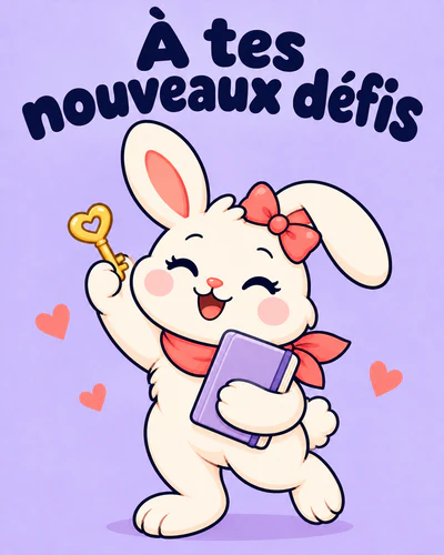 À tes nouveaux défis