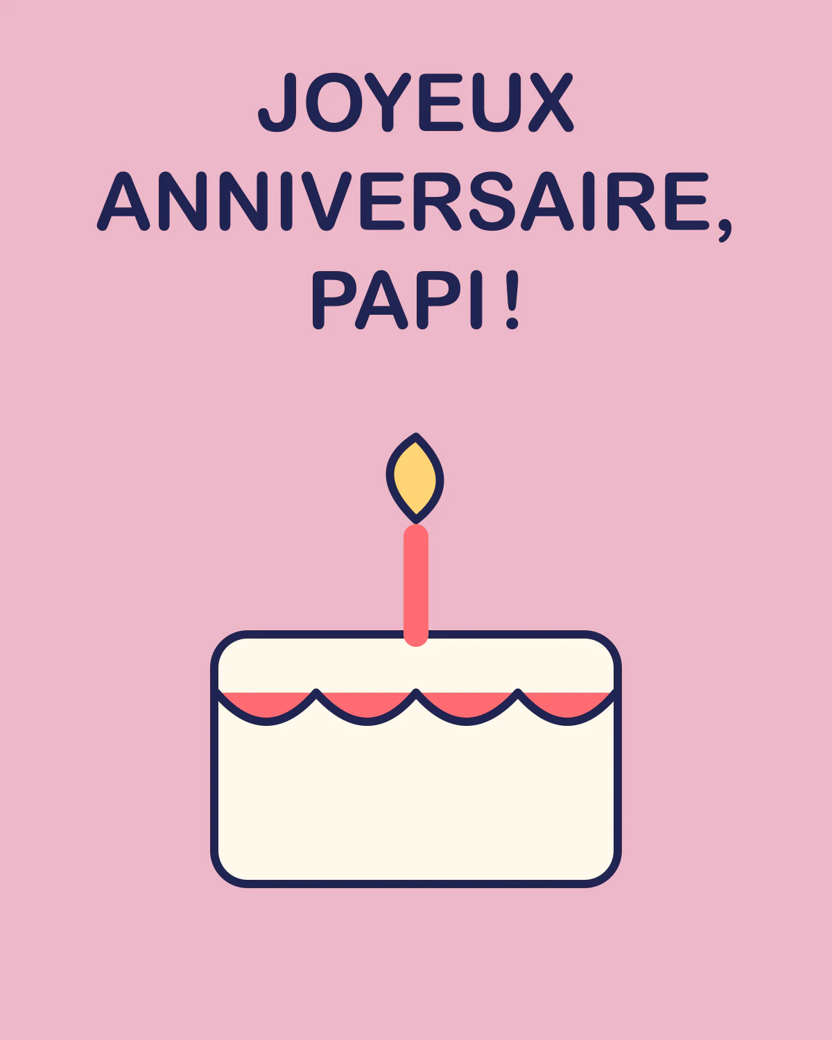 Joyeux anniversaire, papi !