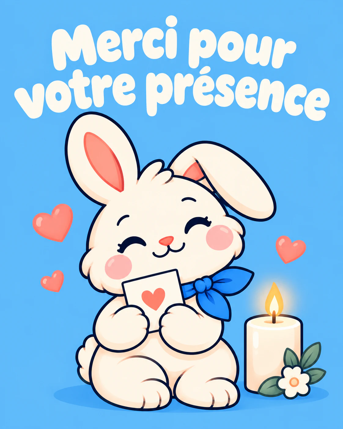 Merci pour votre présence