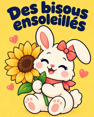 Des bisous ensoleillés
