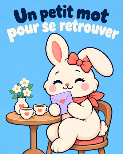 Un petit mot pour se retrouver