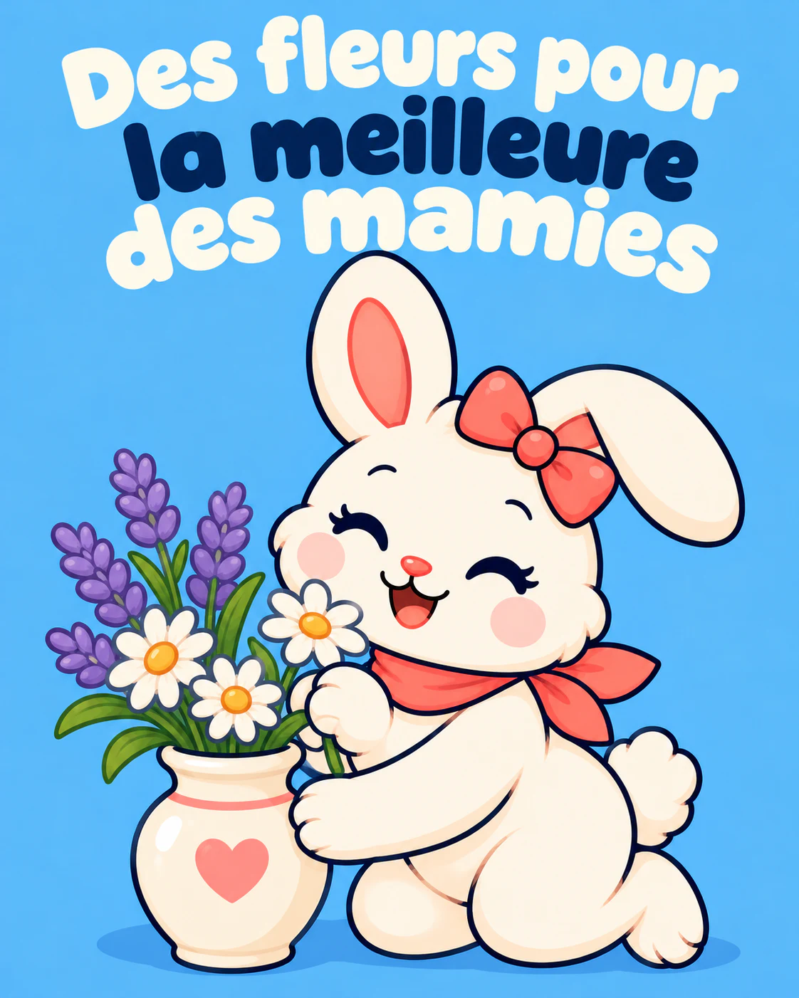 Des fleurs pour la meilleure des mamies