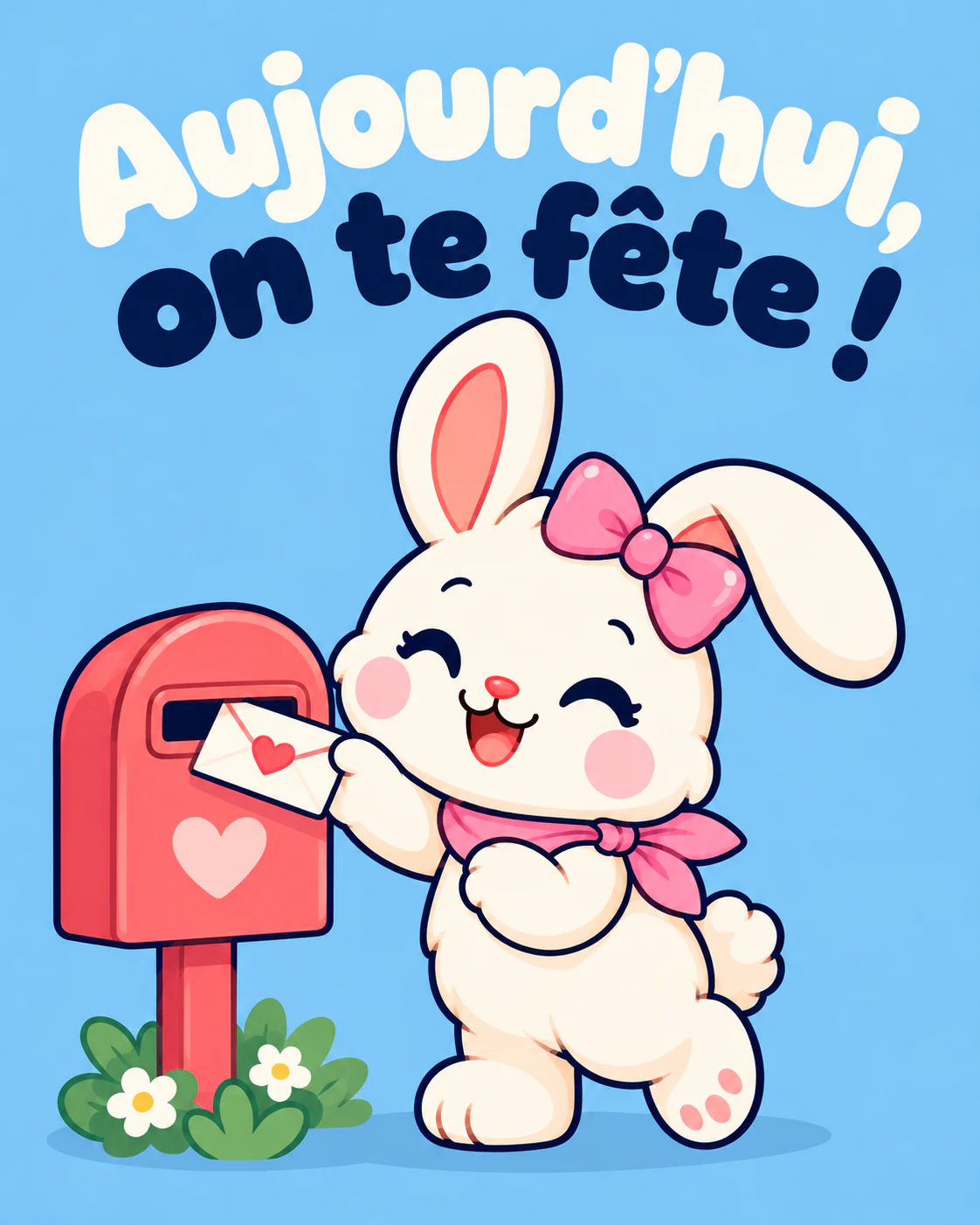 Aujourd’hui, on te fête !