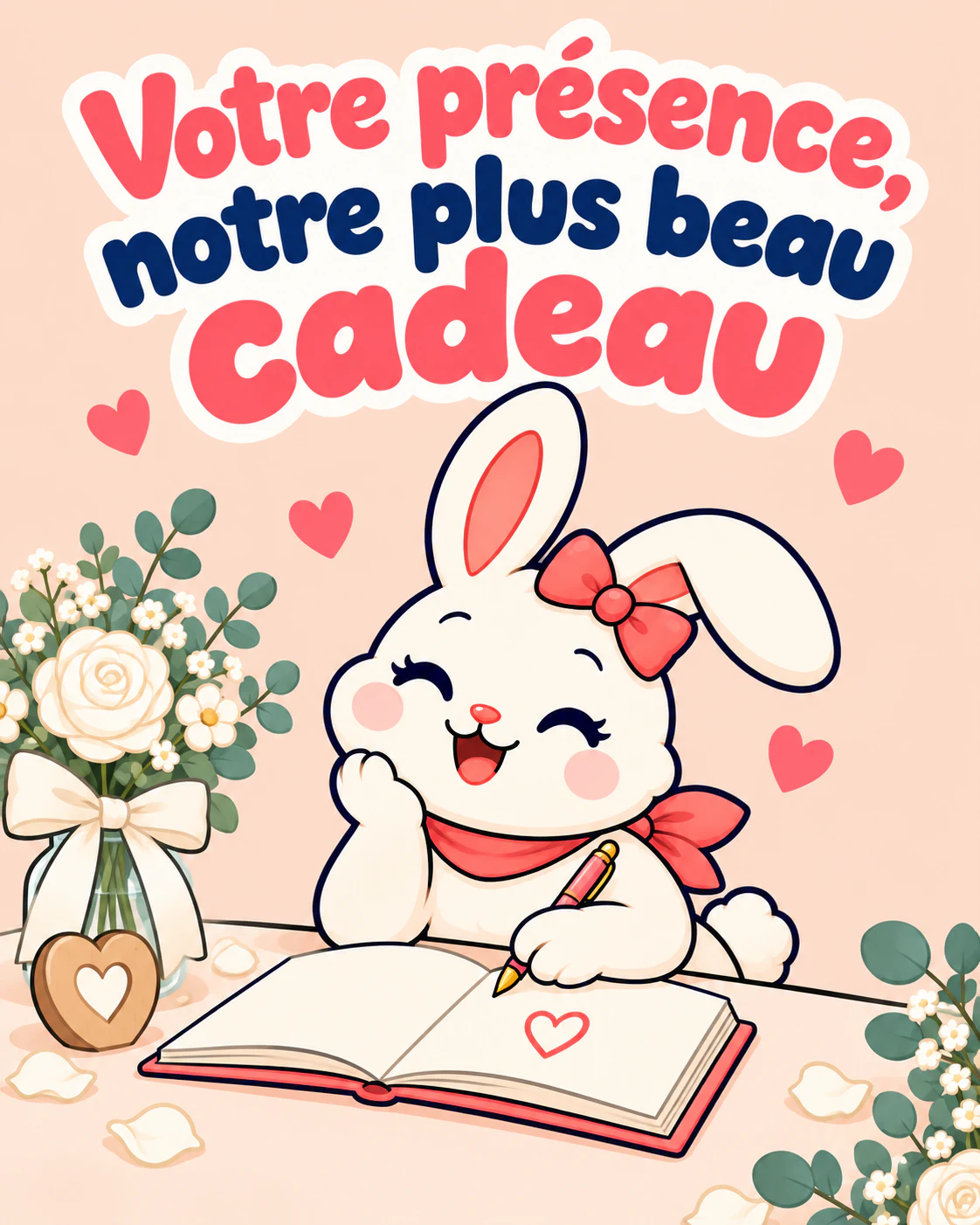Votre présence, notre plus beau cadeau