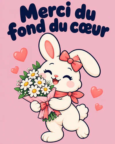 Merci du fond du cœur