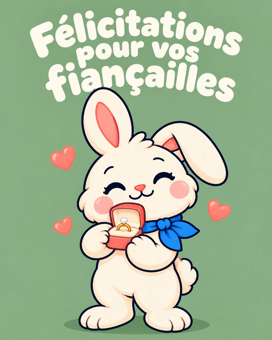 Félicitations pour vos fiançailles