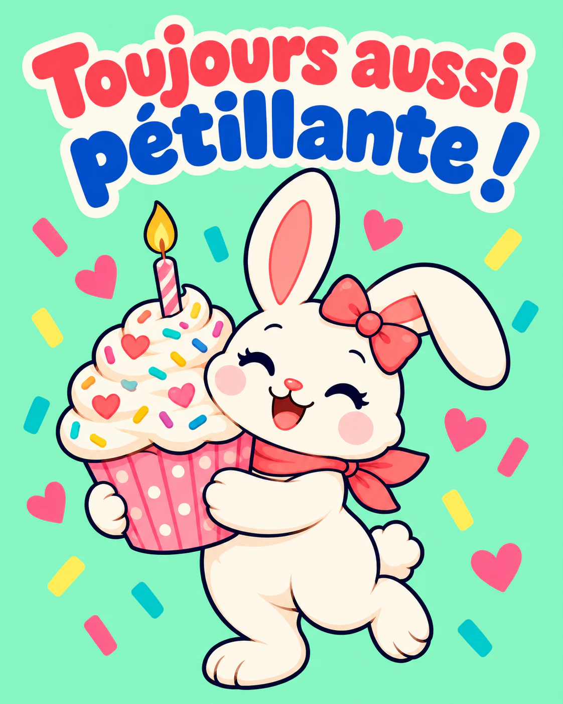 Toujours aussi pétillante !