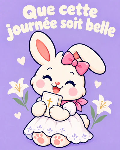 Que cette journée soit belle