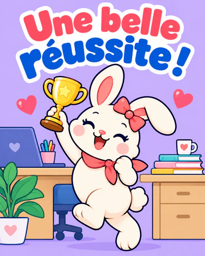 Une belle réussite !