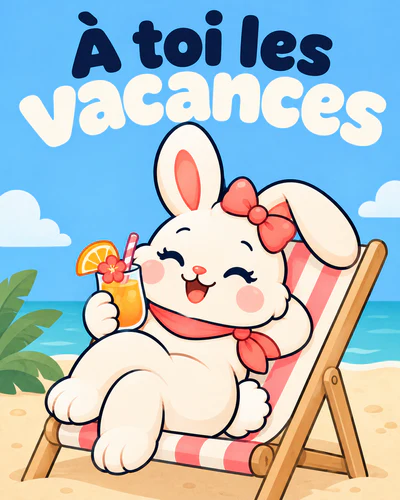 À toi les vacances
