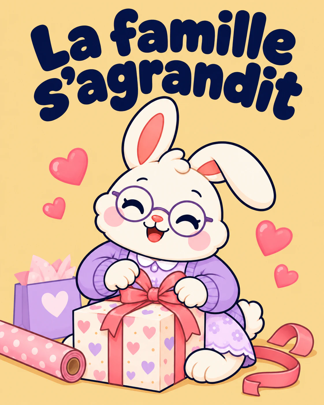 La famille s’agrandit
