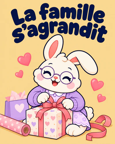 La famille s’agrandit