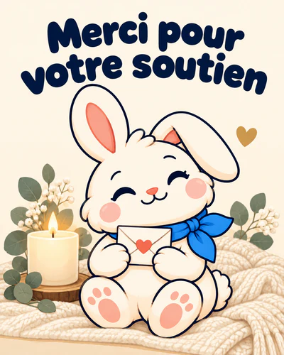 Merci pour votre soutien
