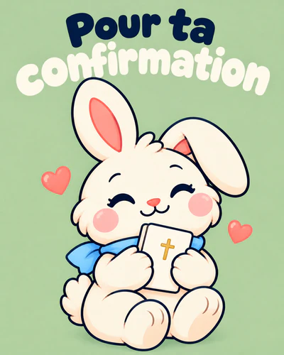 Pour ta confirmation