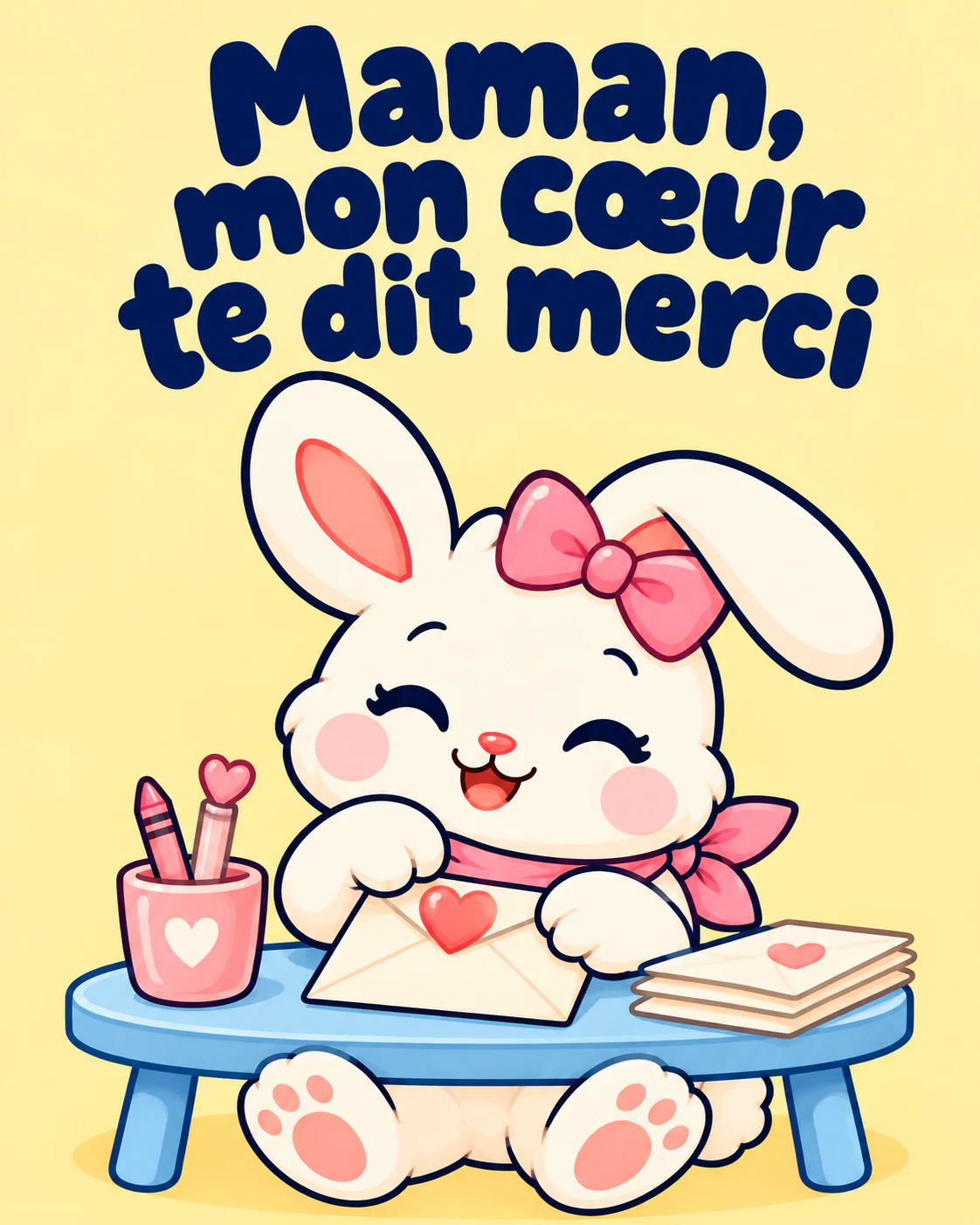 Maman, mon cœur te dit merci