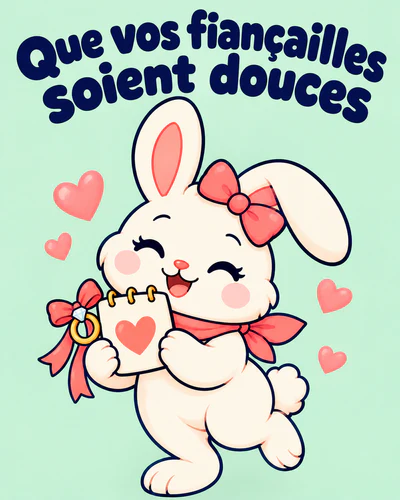 Que vos fiançailles soient douces