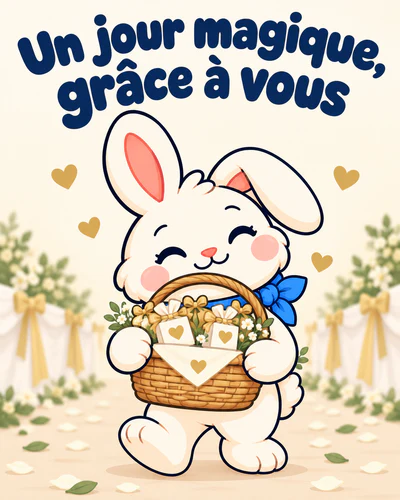 Un jour magique, grâce à vous