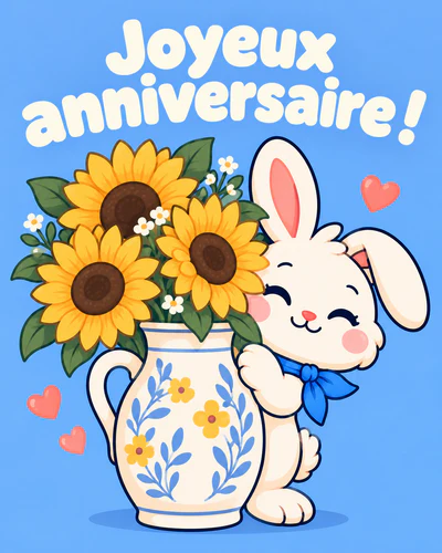 Joyeux anniversaire !