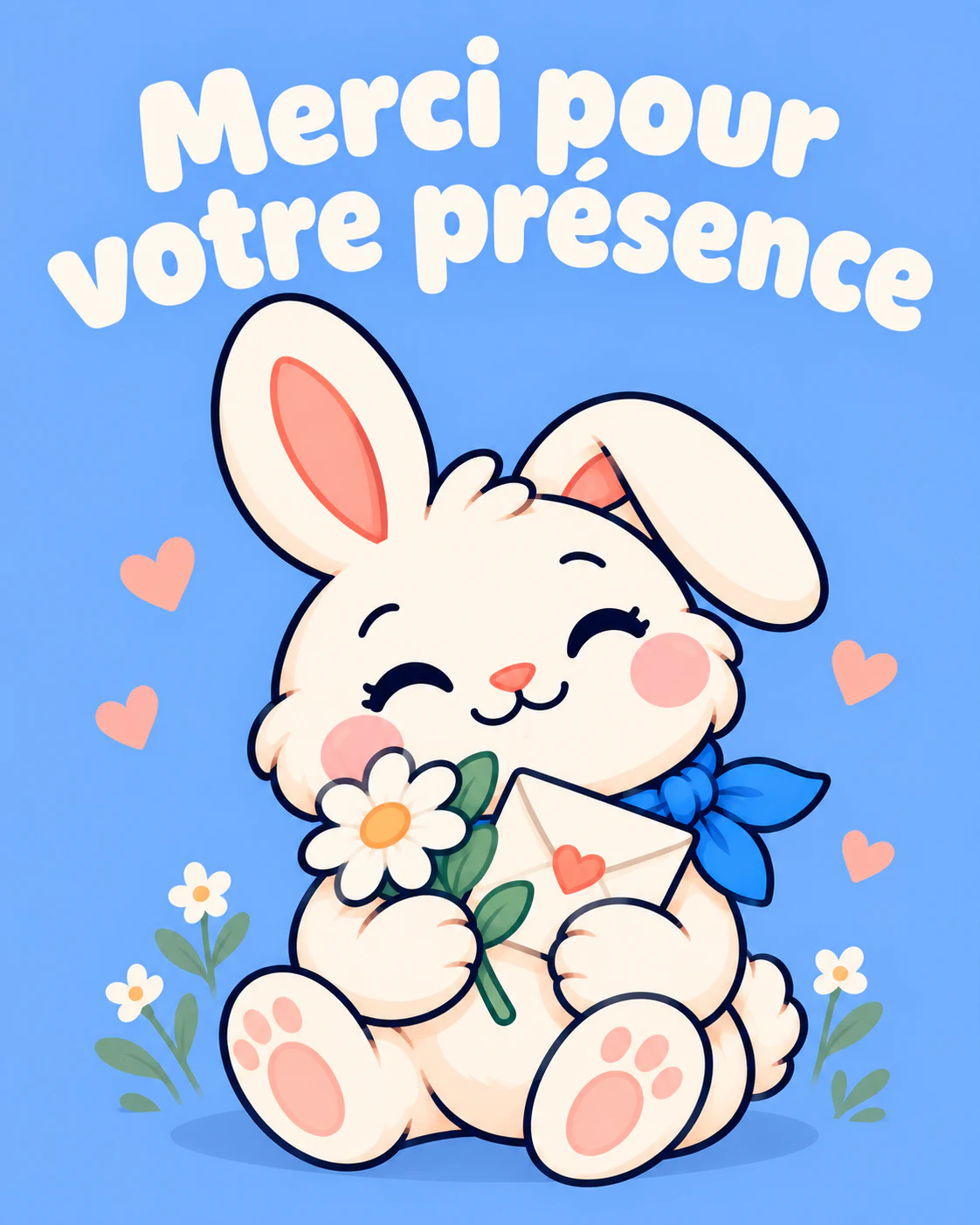 Merci pour votre présence