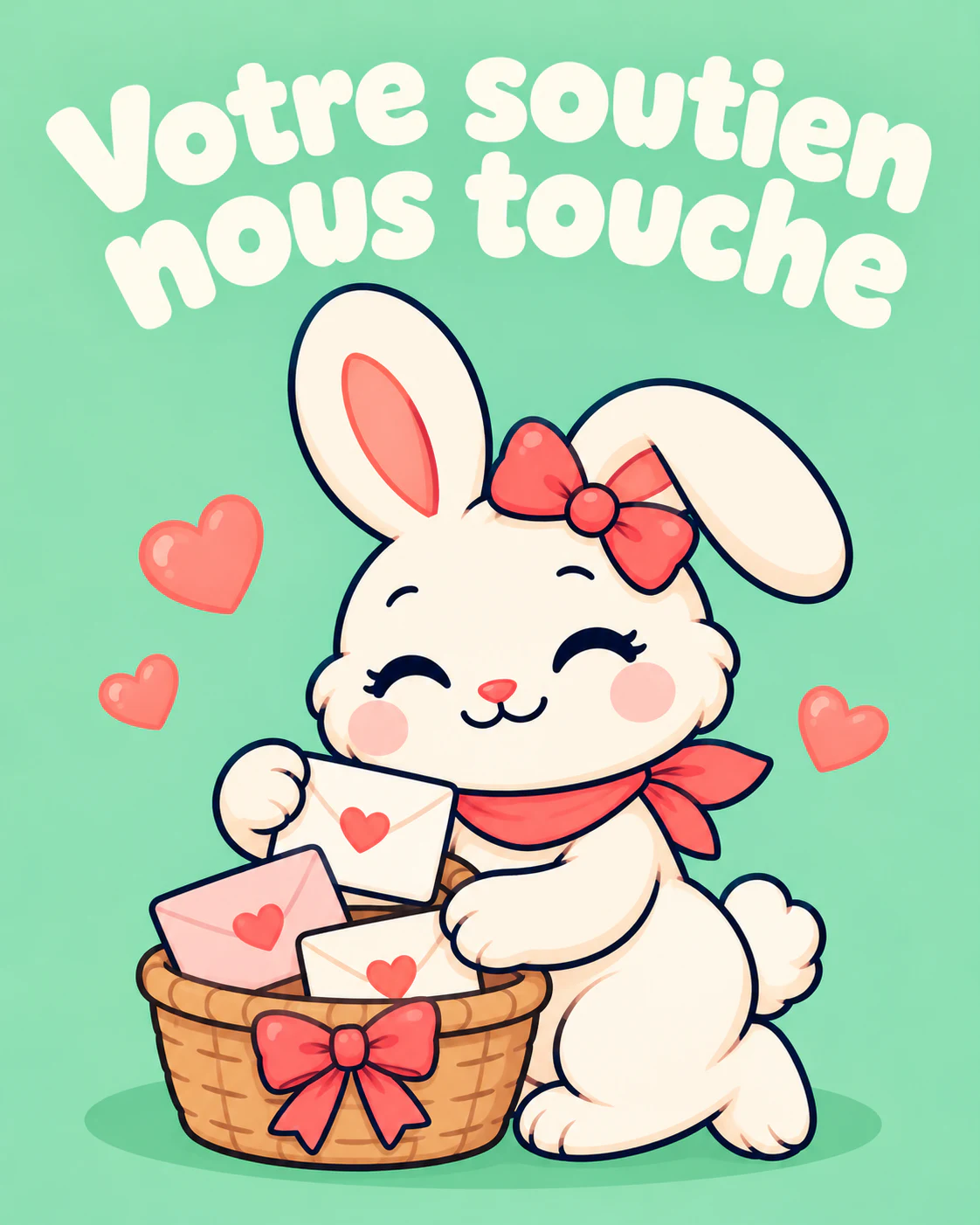Votre soutien nous touche