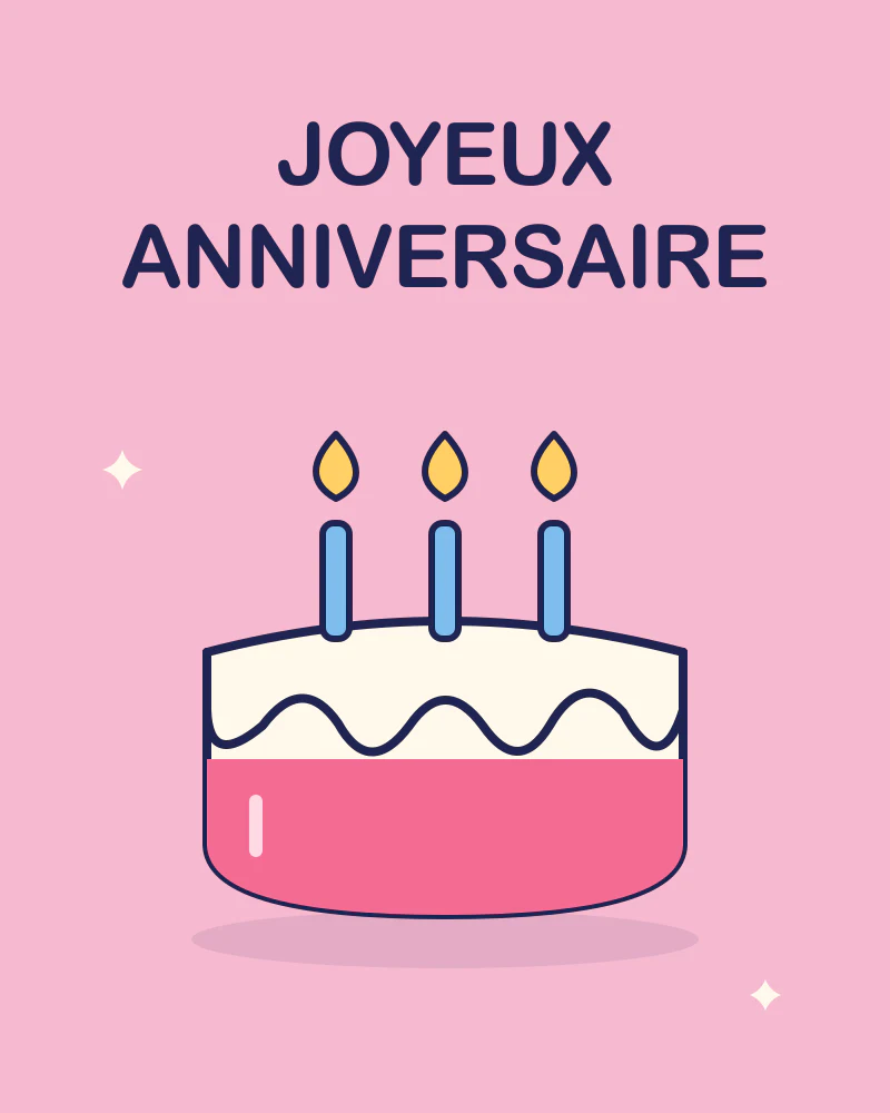Une carte prête à être ouverte.