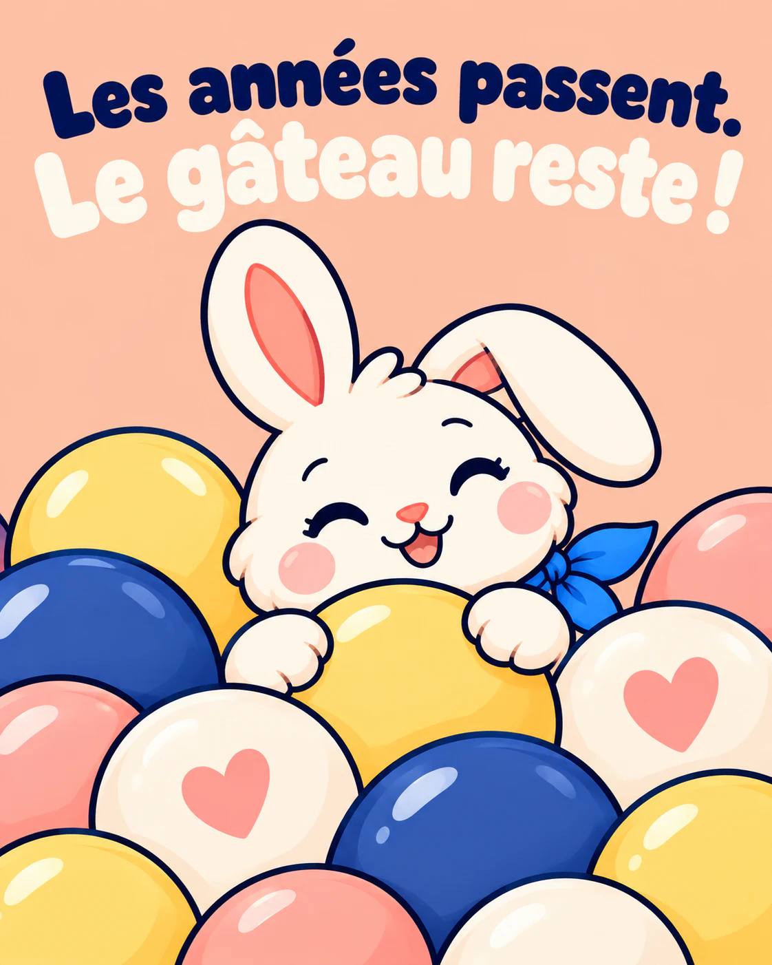 Les années passent. Le gâteau reste !